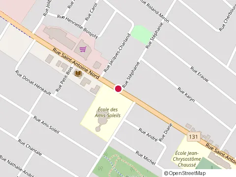 Location of Frite at 193 Rue Saint-Antoine N, Lavaltrie
