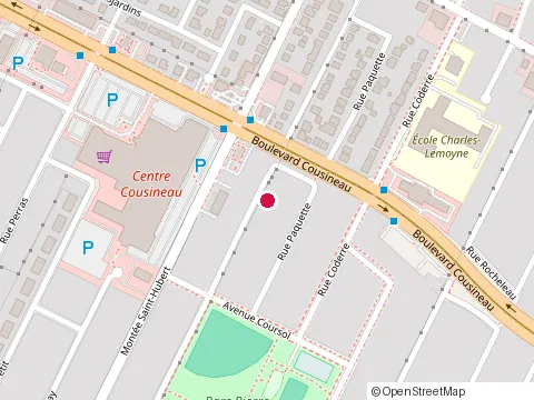 Location of Gaetan Menard at 3095 Rue Gelineau, Saint-Hubert