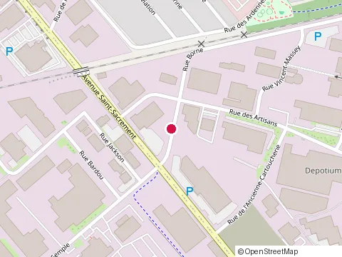 Location of Gagner Louise at 1275 Rue Borne, Québec