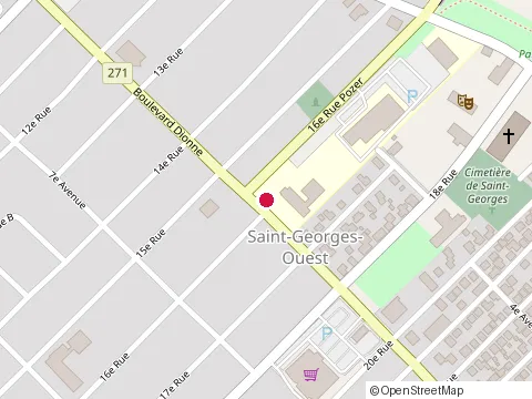 Location of Garage Lave-Auto Boom Inc at 1690 6E Ave, Saint-Georges