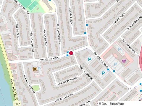 Location of Gatineau Library at 12 Rue de Picardie, Gatineau