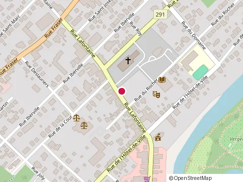 Location of Gourmande Enr at 120 Rue Lafontaine, Rivière-du-Loup