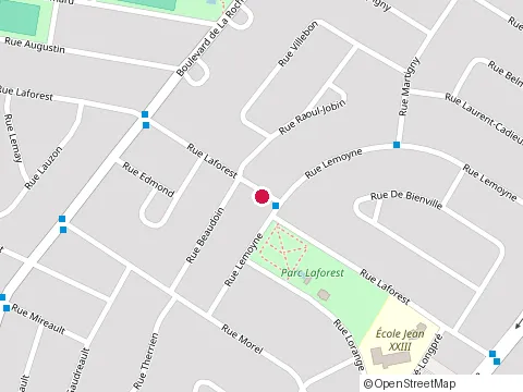 Location of Groupe Hebe at 59 Rue Laforest, Repentigny