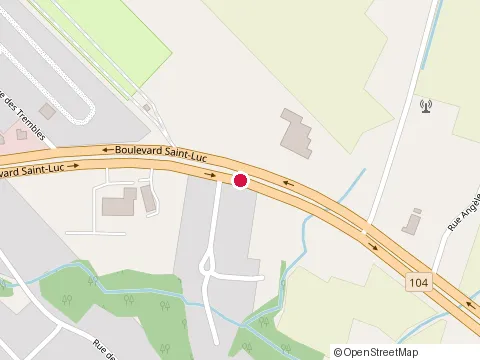 Location of Groupe Menuiserie Elite at 1011 boulevard Saint-Luc, Saint-Jean-sur-Richelieu