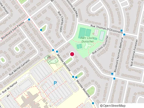 Location of Groupe Montini Inc at 1655 Montee Monette, Laval