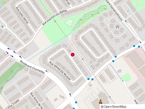 Location of Habitations Andre Denault Inc at 3036 Rue Alfred-de Musset, Laval