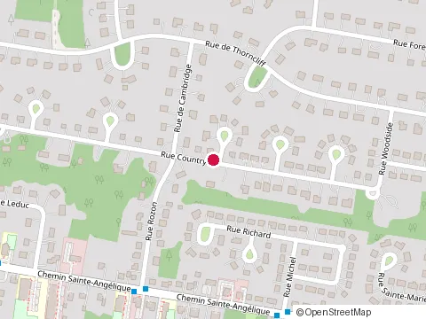 Location of Habitations d'Aujourd'Hui at 2162 Rue de Cambridge, Saint-Lazare