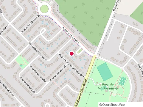 Location of Impot Metropolitain at 3903 Rue Montrenault, Québec