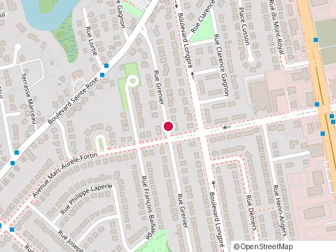 Location of Indusco les Constructions Inc at 160 Rue Grenier, Laval