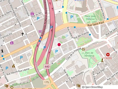 Location of Institut Maritime du Quebec at 905 Rue des Prairies, Québec