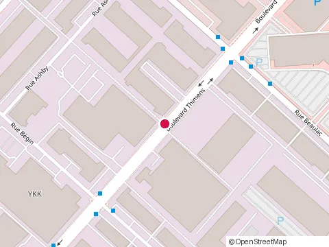 Emplacement de Kader Epstein Huberman au 222-3767 boulevard Thimens, Saint-Laurent