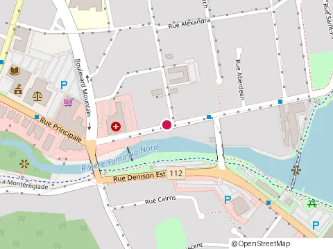 Location of l'Aubergade Enr at 53 Rue Drummond, Granby