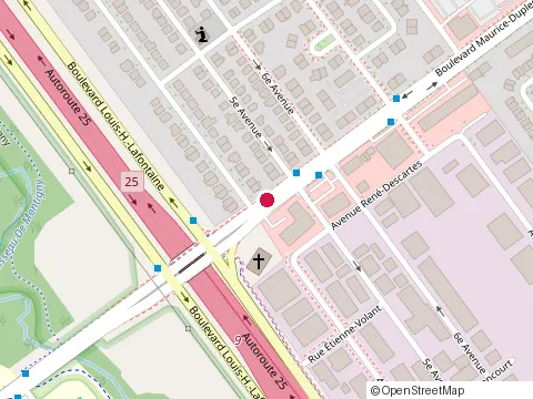 Location of Lacavalier Danielle at 7240 boulevard Maurice-Duplessis # 108, Montréal
