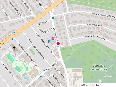 Location of Laliberte-Gestion de Svc at 1630 chemin Saint-Louis, Québec
