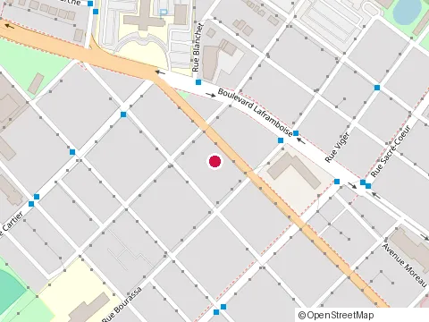 Location of Langelus Cafe at 2585 avenue Sainte-Anne, Saint-Hyacinthe