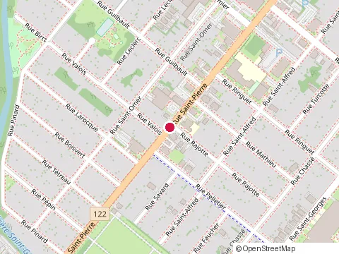 Location of Lave-Auto St-Pierre at 707 Rue Saint-Pierre, Drummondville