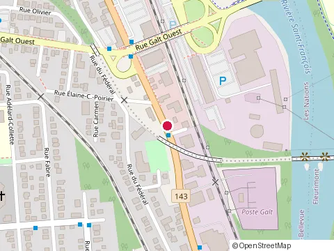 Location of Lebeau Vitres d'Autos at 372 Rue Wellington S # 6108, Sherbrooke