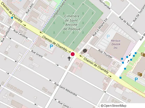 Location of Leger Labrie C A at 630 chemin de Chambly, Longueuil