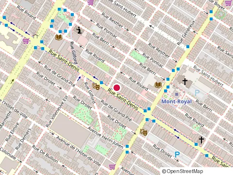Location of Legumier Enchante Inc at 4689 St Denis, Montréal