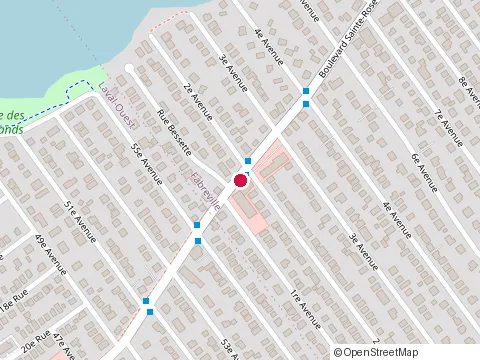 Location of M Driveway at 4875 boulevard Sainte-Rose, Laval