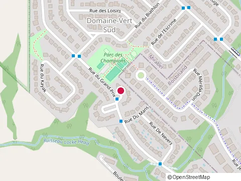 Location of Maconnerie Anthony Deschenes at 17330 Rue du Grand-Prix, Mirabel