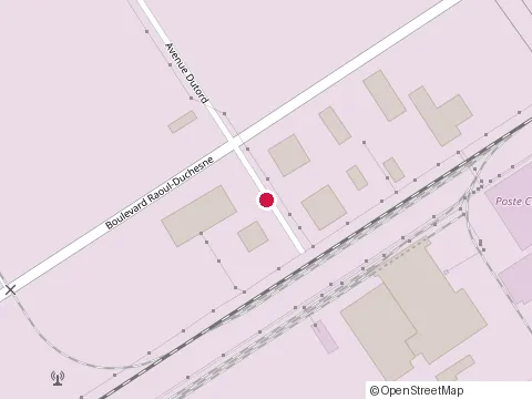 Location of Maconneries Blanchette Inc at 650 Avenue Dutord, Bécancour