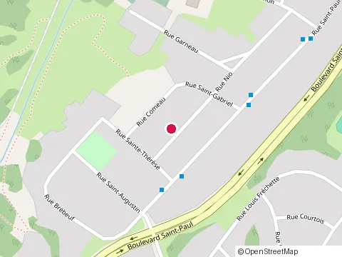 Location of Maconneries Savard at 936 Rue Nio, Chicoutimi