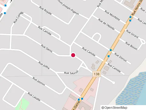 Location of Marcel Rivest Construction Inc at 4 Rue Denis, Repentigny