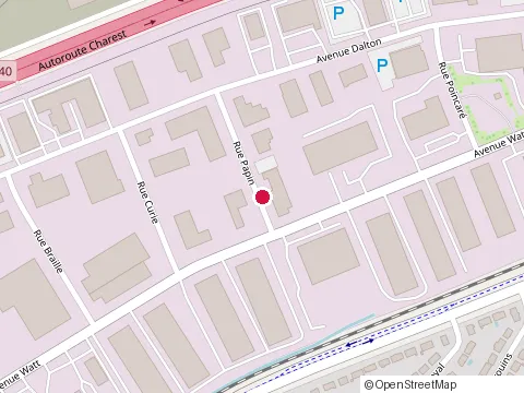 Location of Matrex Acoustique Inc at 445 Rue Papin, Québec