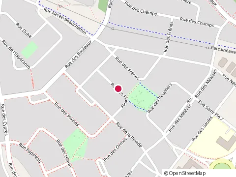 Location of Maurice Couture Ltee at 750 Rue des Plaines, Trois-Rivières