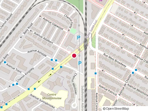 Location of Meadowbrook Projet Immobilier at 8370 chemin de la Cote-Saint-Luc, Montréal