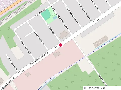 Location of Midnight Blues Cafe Bar at 2219 Rue Notre-Dame N, Thetford Mines