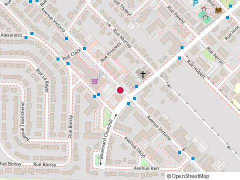 Location of Miss Chinatown at 1437 avenue Victoria, Saint-Lambert