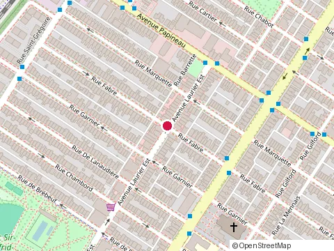 Location of Monde Saute at 1481 avenue Laurier E, Montréal