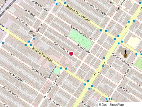 Location of Monsieur Peintpignon Inc at 5287 Rue Cartier, Montréal