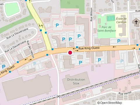 Location of Multi-Courtage Inc at 2630 Rue King O, Sherbrooke