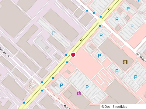 Location of National Development Inc at 3860 boulevard Cote-Vertu, Saint-Laurent