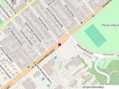 Location of Oslo Portes & Fenetres Ltee at 1105 avenue Murray, Québec