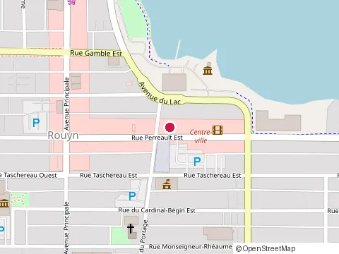 Location of Patate d'Amour Inc at 113 Rue Perreault E, Rouyn-Noranda