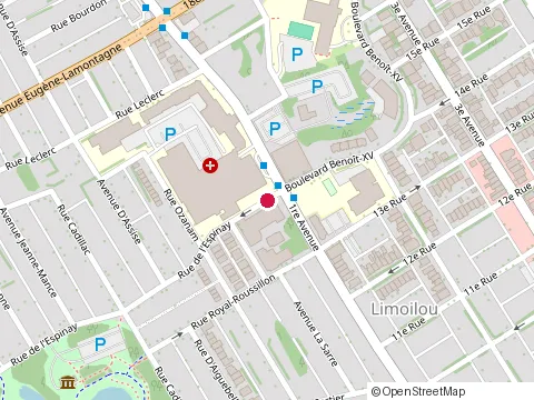 Location of Pavillon Saint-Francois at 10 Rue de l'Espinay, Québec