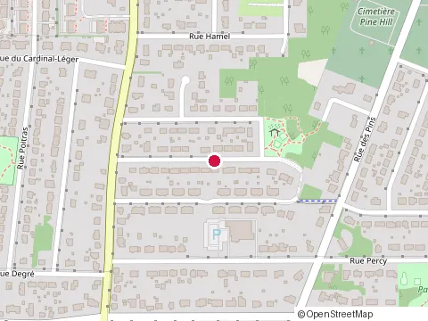 Location of Peinture Bertrand Lacasse Inc at 570 Rue du General-Vanier, Magog