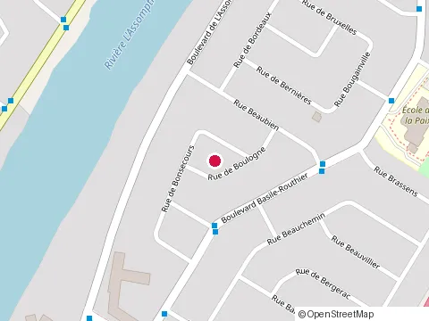 Location of Peintures Ripolin Inc at 821 Rue de Bonsecours, Repentigny