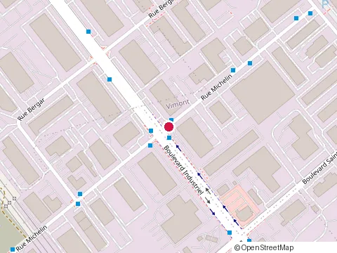 Location of Pelti Vitres Teintes Laval at 939, Rue Michelin, Laval