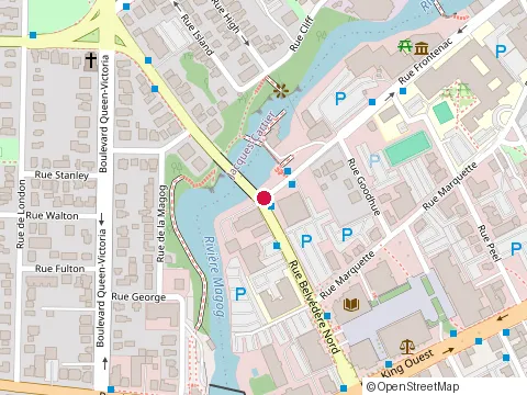 Location of Physio Optima at 100-65 Rue Belvedere N, Sherbrooke