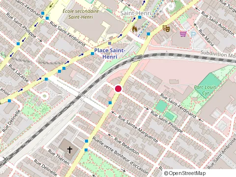Location of Piazza Gousta at 4220 Rue Notre-Dame O, Montréal