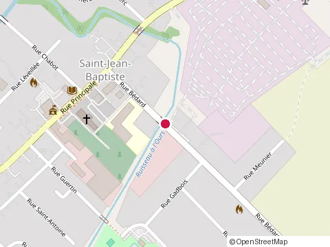 Location of Pizzeria les Amis at 3280 Rue Principale, Saint-Jean-Baptiste