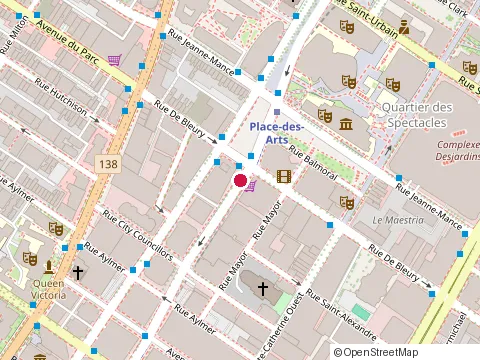 Location of Plan Cst at 400 boulevard de Maisonneuve O, Montréal