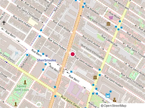 Location of Planisan Ltee at 2064 Rue Saint-Hubert, Montréal
