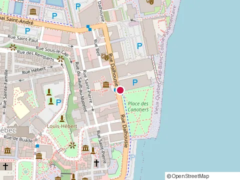 Location of Polyclinique Saint Laurent at 70 Rue Dalhousie, Québec