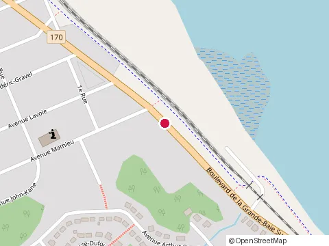 Location of Poulet Frit Gagnon Inc at 1231 boulevard de la Grande-Baie S, La Baie